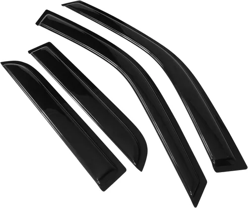 Miniatura 6 de IKON MOTORSPORTS - Visera de ventana compatible con Honda CRV SUV 2002-2006, estilo delgado, acrílico, humo, lluvia, protección contra el viento