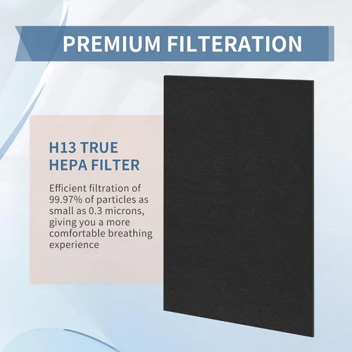 Miniatura 2 de 8 pre Aera Max 300 filtro de repuesto compatible con filtro de coche Fellowes para AeraMax 290/300/DX95 Air Pur-ifiers también compatible