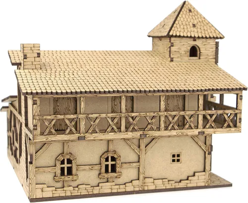 Miniatura 8 de TowerRex Tavern DND Terrain 1.102 in - Miniatura de fantasía para juegos de mesa Warhammer, Pathfinder y D&D
