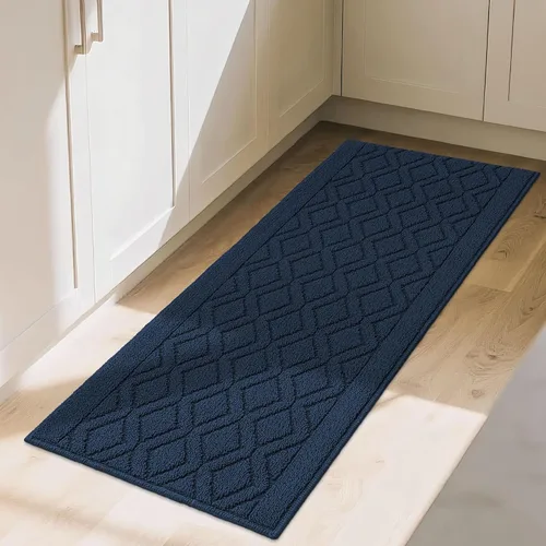 Miniatura 41 de COSY HOMEER Tapete de cocina antideslizantes, absorbentes para el piso, alfombra de cocina lavable, tapete de pie para fregadero, alfombra de Beige