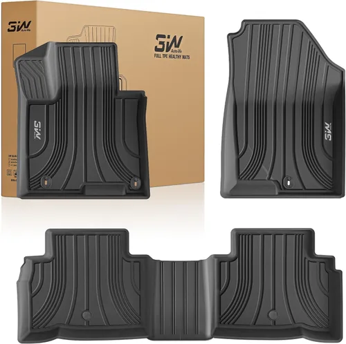 3W Alfombrillas de Piso Compatibles con Hyundai Tucson 2022-2025 2026 (No para Híbrido), Forros de Piso de Automóvil TPE para Todo Clima de Ajuste