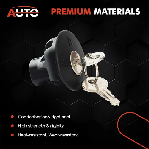 Miniatura 5 de Tapa de tapón de depósito de combustible refrigerante de gas con bloqueo 8U5Z9C268B Reemplazo para Ford Lincoln