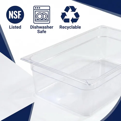 Miniatura 6 de Carlisle FoodService Products StorPlus Contenedor de almacenamiento de alimentos de tamaño completo para servir y almacenar alimentos calientes