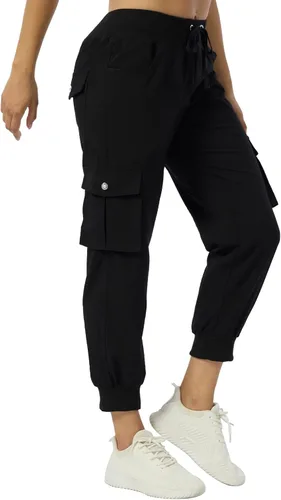 Women's Cargo Capris Hiking Pants Lightweight Quick Dry Athletic Outdoor Travel Casual Joggers Sweatpants