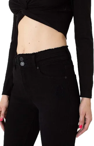 Miniatura 3 de Kancan KC7317 - Jeans ajustados de tiro alto para mujer