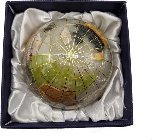 Miniatura 4 de Unique Art - Papel de globo de 3 pulgadas con diseño de perlas y piedras preciosas