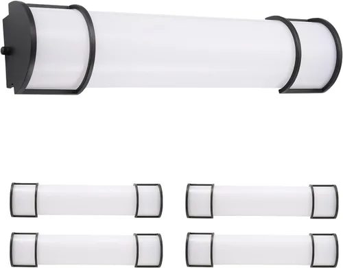 Miniatura 27 de ASD Lámpara LED de montaje empotrado de 18 pulgadas, interruptor de 20 W, 120 V, 1650 lúmenes, 3000 K/4000 K/5000 K, regulable, no parpadea, Energy