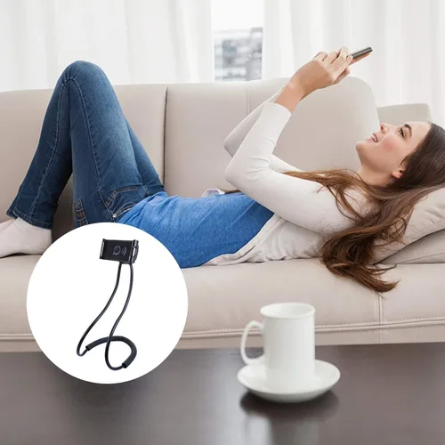 Miniatura 8 de Hemobllo Soporte para teléfono móvil - Soporte para teléfono celular Lazy Soporte para teléfono celular Soporte universal para teléfono