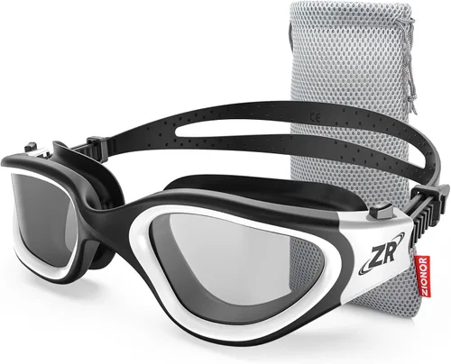 Miniatura 31 de ZIONOR G1 - Gafas de natación polarizadas unisex para mujeres adultas, antiniebla, 100% anti UV, gafas de buceo A0 (polarizado + espejo dorado)