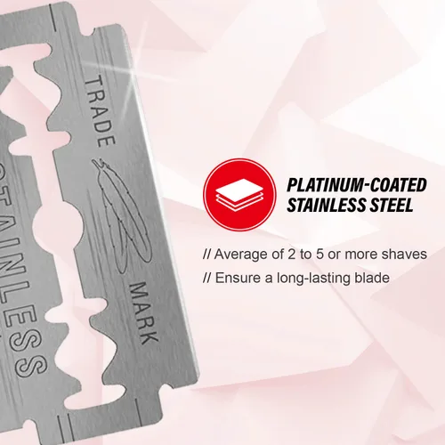 Miniatura 4 de Feather Cuchillas de afeitar de seguridad de doble filo, 10