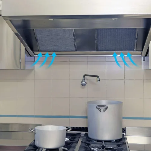 Miniatura 7 de Jovitec Paquete de 2 filtros de ventilación de aluminio para campana extractora compatibles con Broan Kenmore, F40000, 41000, 42000-K, Nutone
