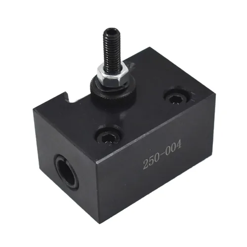 Miniatura 7 de waltyotur OXA 250-001 Soporte de poste de herramienta de cambio rápido, poste de herramienta de cambio rápido para mini torno, soporte de cambio