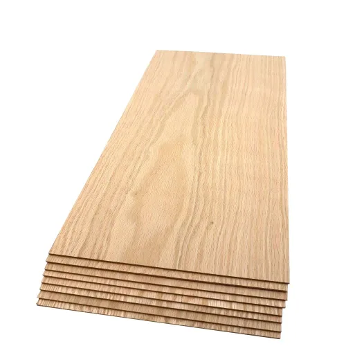 Miniatura 17 de Tablones de roble rojo – Paquete de 2 piezas de madera de roble sin terminar – 1/8 de pulgada (0.118 in) 100% madera dura pura – Grabado láser