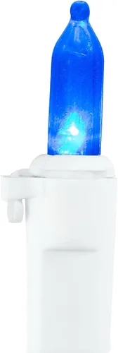 Miniatura 5 de Northlight Juego de mini luces navideñas LED patrióticas, cable blanco de 15.5 pies, 50