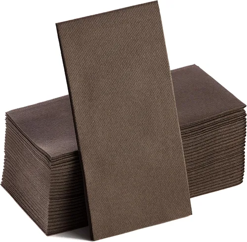 Miniatura 30 de Servilletas de papel azul bebé, tela desechable de lino como servilletas de cena, toallas de mano, suaves, absorbentes, servilletas de mano de papel