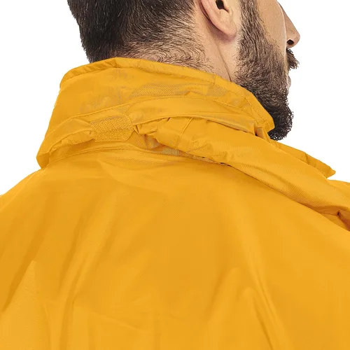Miniatura 71 de 33,000ft - Chaqueta de lluvia impermeable y plegable para hombre, ligera, con capucha, cortavientos ideal para golf o ciclismo