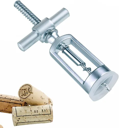 Miniatura 2 de Abridor del vino del metal, sacacorchos de la vuelta del abrelatas del corcho del champán del abrebotellas de vino