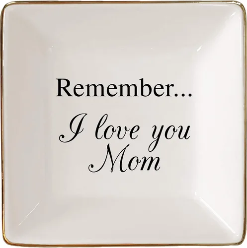 Miniatura 28 de Simply Charmed Amo Mi Abuela – Divertido regalo español para el Día de la Madre para la abuela de cerámica o soporte para anillos – Elegante bandeja