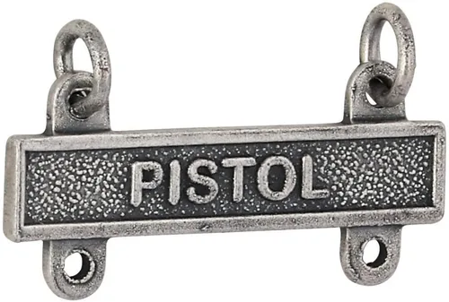 Miniatura 3 de Barra de calificación de pistola del ejército óxido de plata, Plateado (Silver Oxide)