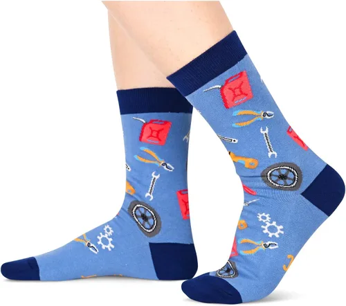 Miniatura 2 de HAPPYPOP Divertidos calcetines de dentista dentista enfermera cáncer de mama para mujeres, regalos novedosos para asistente dental amante de la danza
