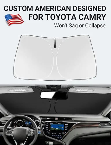 Miniatura 355 de Proadsy Parasol plegable para parabrisas delantero 2026, ajuste personalizado, accesorios para CRV SUV LX EX EX-L EX-L Navi Touring 2017-2022