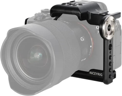 Miniatura 8 de NICEYRIG A7IV A7RIV A7RV A7V A7V jaula de cámara de fácil acceso aplicable para Sony Alpha 7 IV / 7 V / 7R IV - 505