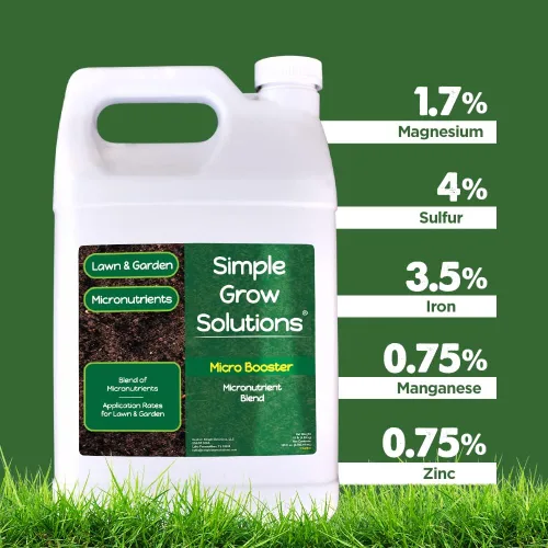 Miniatura 7 de Fertilizante orgánico de micronutrientes para césped, soluciones simples de cultivo, fertilizante de jardín y césped, cultivador, jardinero