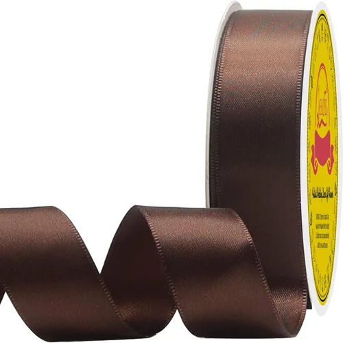 Miniatura 89 de Cinta de satén blanca antigua de doble cara de 1-1/2 pulgadas x 50 yardas, cinta de poliéster para envolver regalos, día de San Valentín, bodas