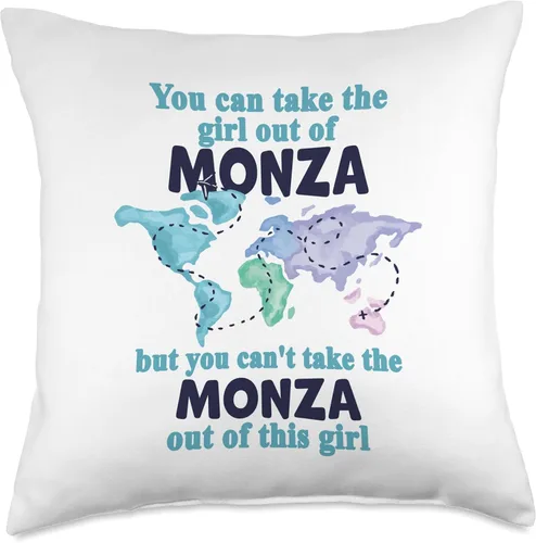 Miniatura 4 de Relocation From Monza - Proud Girl From Monza Throw Pillow