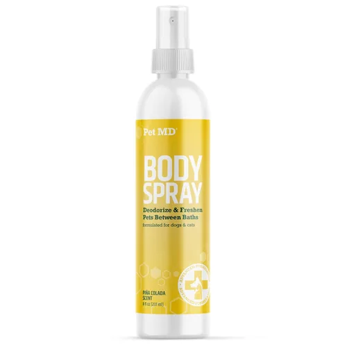 Miniatura 11 de Pet MD Spray corporal para perros y gatos, perfume desodorizante para perros que elimina el olor, aerosol de colonia para mascotas de larga duración