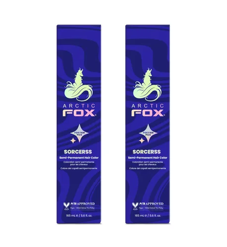 Miniatura 71 de ARCTIC FOX - Tinte de color semipermanente para cabello vegano y libre de crueldad, color amarillo intenso (4 onzas líquidas, Cosmic Sunshine)