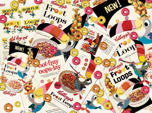 Miniatura 3 de KI Puzzles Kellogg's Retro - Rompecabezas de 1000 piezas (modelo: AZ-02571)