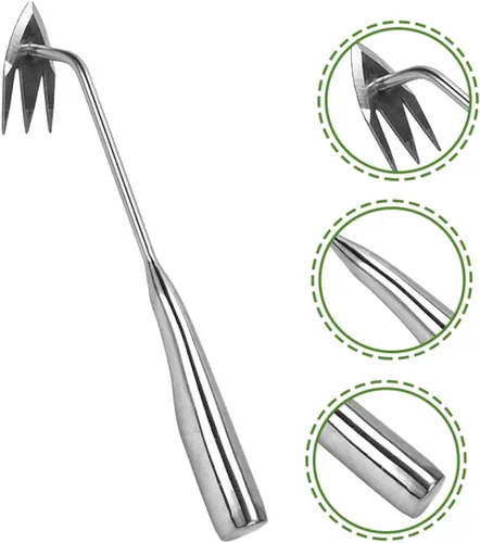 Miniatura 8 de HANABASS Herramienta de desbrozadora portátil, extractor de jardín multifunción para una fácil extracción de raíces y desarraigo, diseño ligero