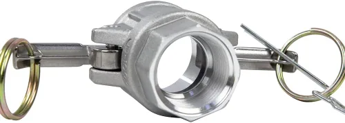 Miniatura 4 de 2 piezas de aluminio Camlock (1 pulgada D) accesorios de manguera de leva y ranura, accesorios de bloqueo de leva, acoplador hembra x rosca NPT