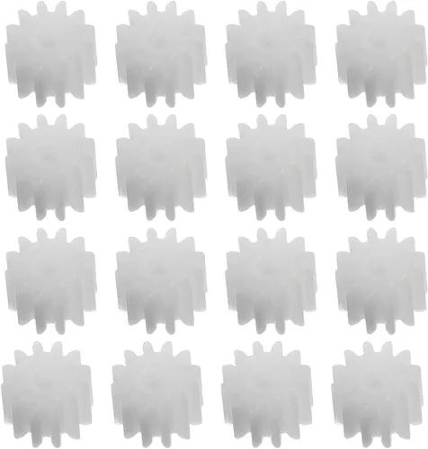 Miniatura 4 de Bettomshin - 30 engranajes helicoidales de 0.236 x 0.079 x 0.354 in, 0.24 x 0.08 x 0.35 pulgadas (ODxIDxT) 102A 0.5 módulos engranajes de plástico