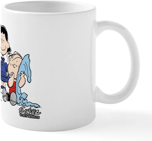 Miniatura 2 de CafePress Peanuts Gang Music Mugs Taza de café de cerámica de 11 oz (11.0 fl oz)