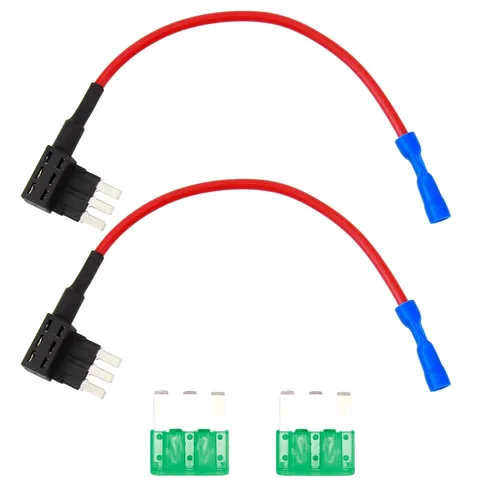 Miniatura 11 de Grifo de Fusible Micro 3, Adaptadores para Agregar un Circuito, Portafusibles Expandibles Estilo Cuchilla de 12V para Luces de Underglow, LEDs