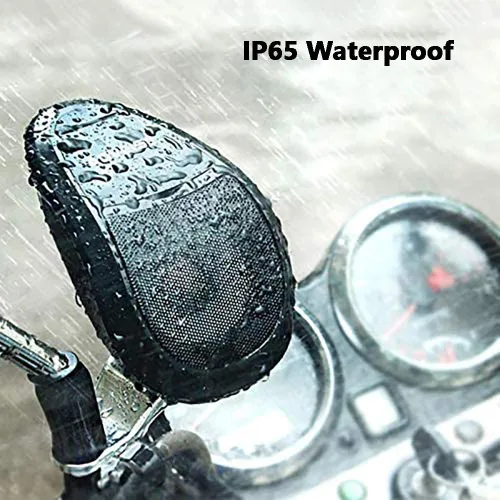 Miniatura 2 de MACHSWON Altavoz impermeable Reproductor de audio de música para motocicleta ATV Altavoz negro impermeable Reproductor de música Sistema de sonido