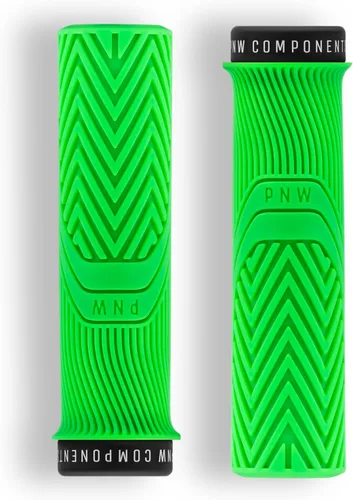 Miniatura 18 de PNW Components Loam MTB Bike Grips - Puños de manillar de bicicleta de montaña con bloqueo - Goma pegajosa 25A - Agarre ergonómico para sendero