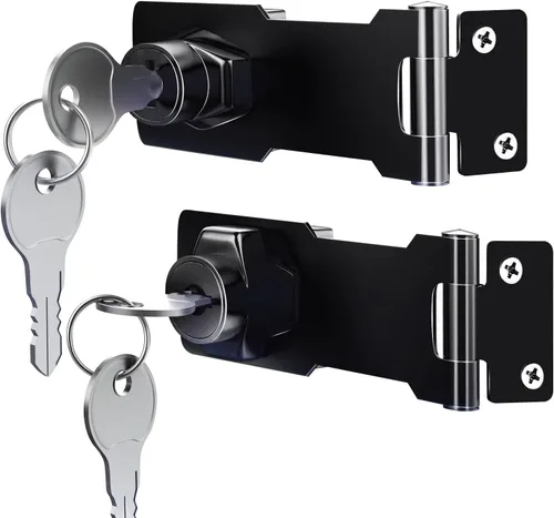 Miniatura 9 de VRESOURCING - Cerradura de cerradura de 3 dígitos con contraseña, pestillo de combinación para puerta unidireccional, cajón, archivador de oficina