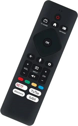 Miniatura 4 de URMT26CND002 Control remoto de reemplazo por voz aplicable para Philips Google TV 50PUL7672/F7 75PUL7552/F7 5PUL7552/F7 43PUL7672/F7 65PUL7672/F7
