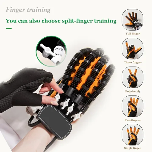Miniatura 6 de Rehabilitation Robot Glove, Finger and Hand Function Rehabilitation Trainer, Hand Recovery Equipment for Cerebral Palsy Arthritis Stroke Hemiplegia