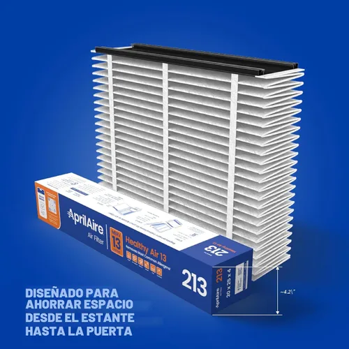 Miniatura 11 de AprilAire Filtro de Repuesto 213 para Purificadores de Aire AprilAire para Toda la Casa - MERV 13, Hogar Saludable contra Alergias, Filtro de Aire