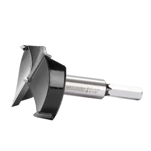 Miniatura 39 de Mollom Broca Forstner de 1/4" (6.3 mm) para carpintería precisa con un grosor de carburo YG8 duradero de 0.063 in, esta herramienta de corte