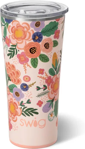 Miniatura 30 de Swig Life - Vaso aislante de 22 onzas, vaso de viaje para café con tapa, taza de café para viaje compatible con portavasos, de acero inoxidable