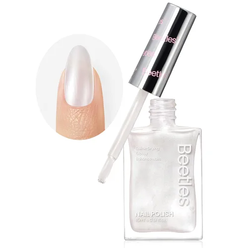 Miniatura 11 de Beetles Pearl - Esmalte de uñas natural iluminador, corrector de uñas de secado rápido, fortalecedor de uñas y tratamiento de crecimiento para uñas