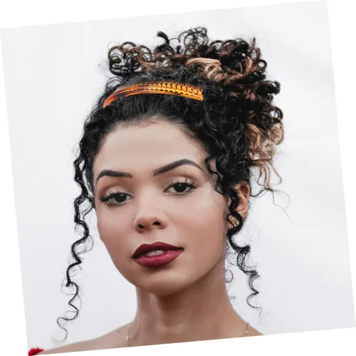 Miniatura 6 de FRCOLOR Peines laterales para el cabello, 6 piezas, 24 dientes, peine lateral, niña, señorita, peine de plástico