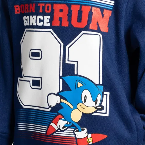 Miniatura 6 de SEGA Sonic the Hedgehog - Sudadera con capucha de forro polar
