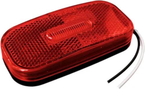 Miniatura 9 de Luces de marcador de remolque RV ámbar/rojo, luz de marcador lateral LED de 12 V, 0.3 W, luces de espacio de 4 pulgadas, compatible con DOT para RV
