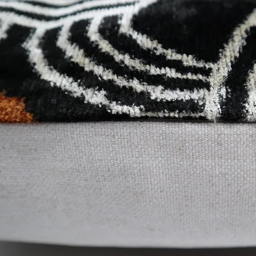 Miniatura 7 de CANVELLO -Exquisita almohada de plumón/cojín: almohadas de plumas elegancia y arte Almohadas icónicas con diseño Ikat Seda de terciopelo suave
